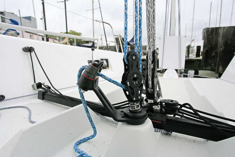 j88 sailboat weight