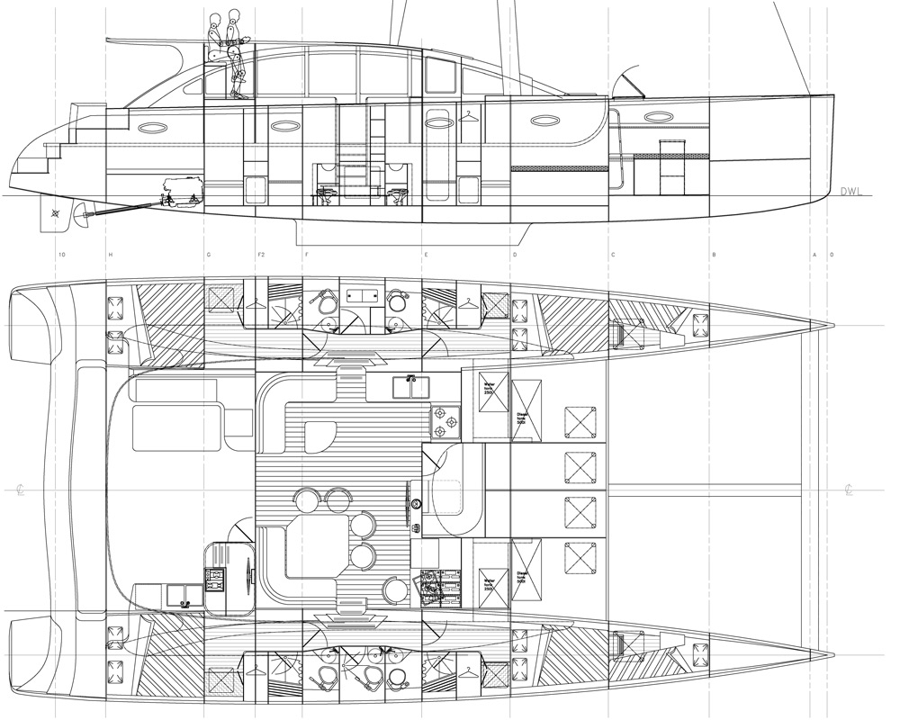 dh550 catamaran kit