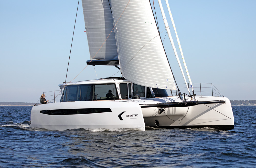 kinetic 54 catamaran price