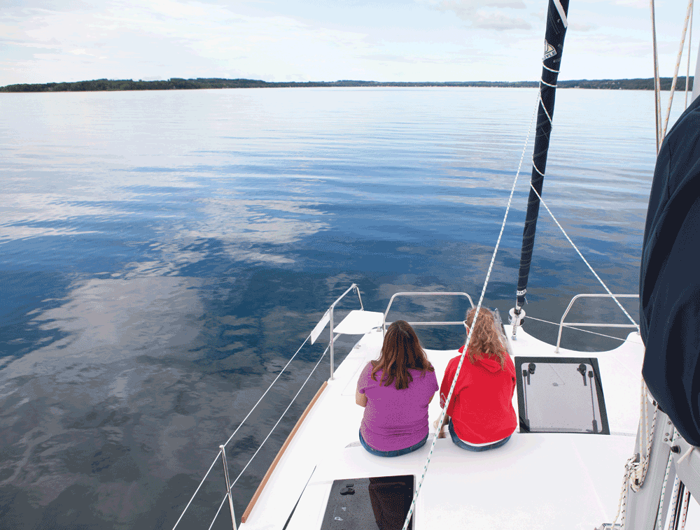 catamaran sailing lessons michigan