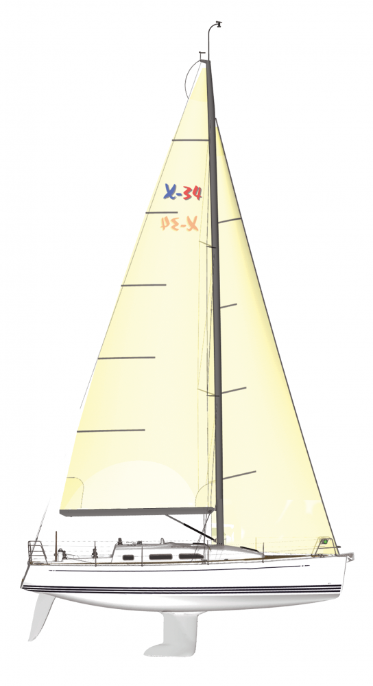 x 34 yacht test