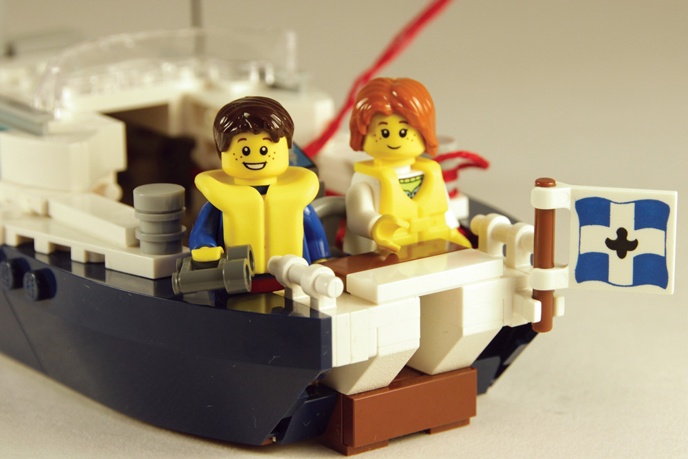 Lego boat online designs