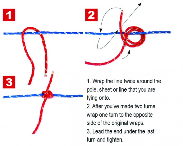 how to tie sailing knots