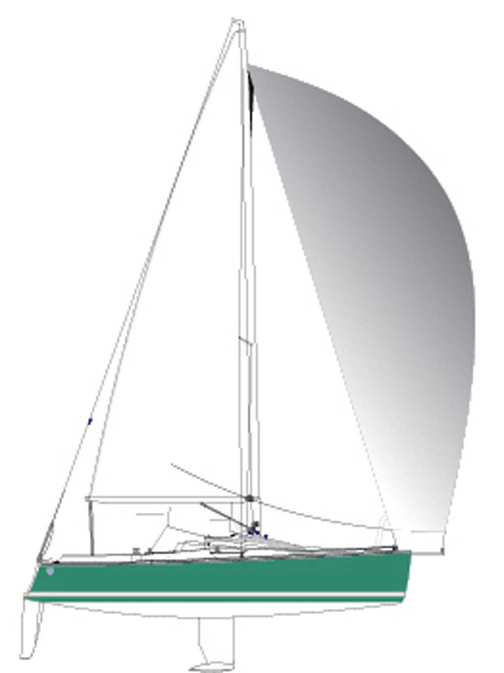 tartan 245 sailboat