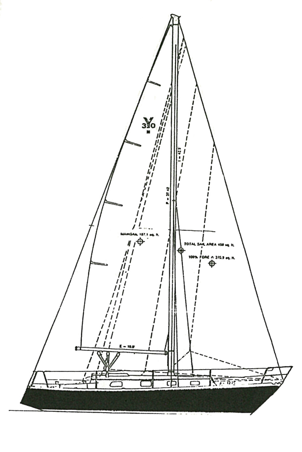 yankee 30 sailboat data