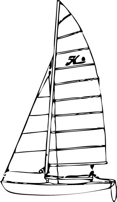 hobie 16 sail boat