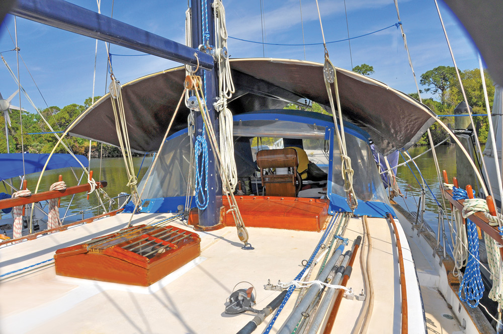 sailboat cockpit tent